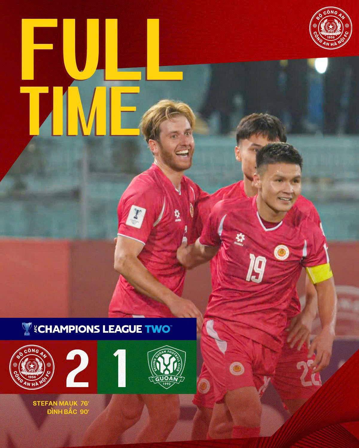 皇冠信用网注册账号_小组出局皇冠信用网注册账号！亚冠-方昊解围送礼曹永竞染红 国安1-2遭河内绝杀