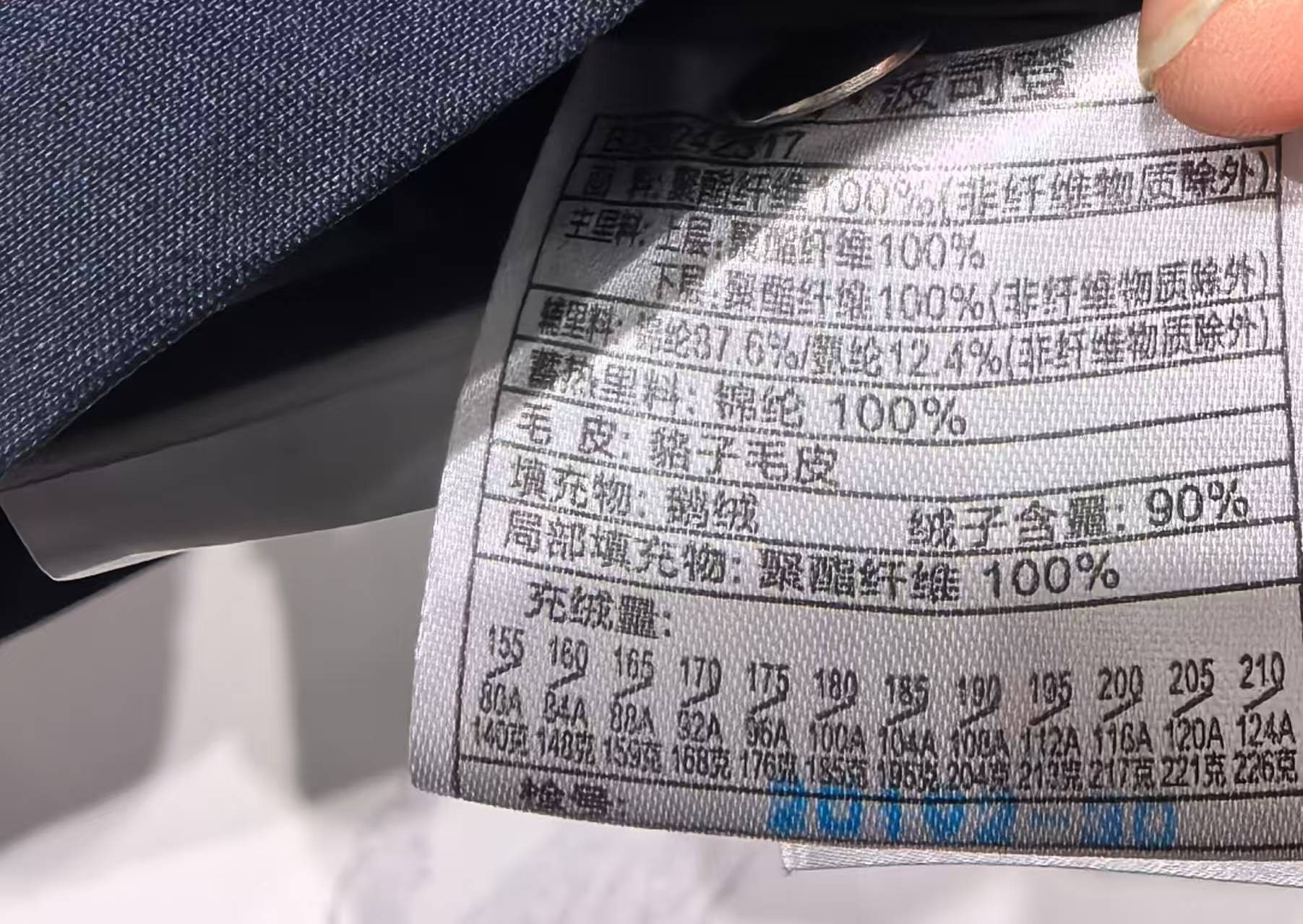 皇冠信用网登123出租_波司登2000多羽绒服充绒量只有86克皇冠信用网登123出租？店员：羽绒服保暖性不止看充绒量